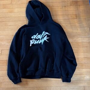 Daft Punk Black Logo Hoodie
